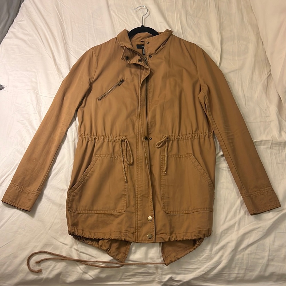 Forever 21 tan Utility jacket